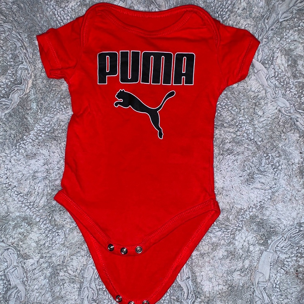 Cherry Red PUMA - Infant